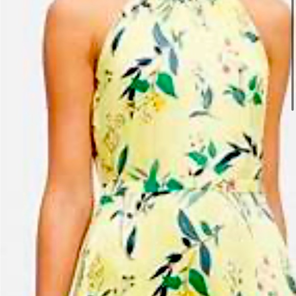 Banana Republic Floral Soft Satin Midi Dress New With Tags Size 4 - Picture 10 of 10